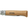 Нож OPINEL №8, нержавеющая сталь, рукоять из бука, блистер 000405